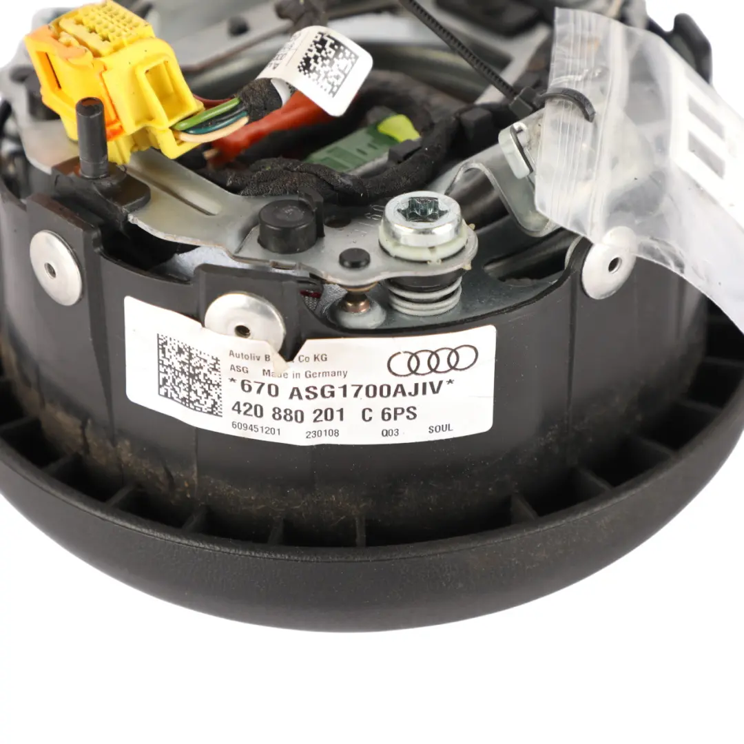 Audi R8 42 Air Unit Module Steering Wheel Safety Driver Right O/S - SKU 420880201C - Part number 420880201C