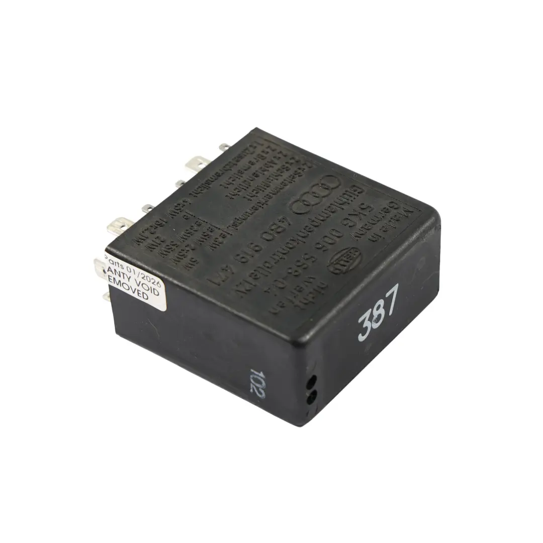 8L Headlight Module Ballast Relay Control Unit HELLA to Audi A3 S3 with Part number 4B0919471 Audi A3 S3 8L Headlight Module Ballast Relay Control Unit HELLA - SKU 4B0919471 - Part number 4B0919471
