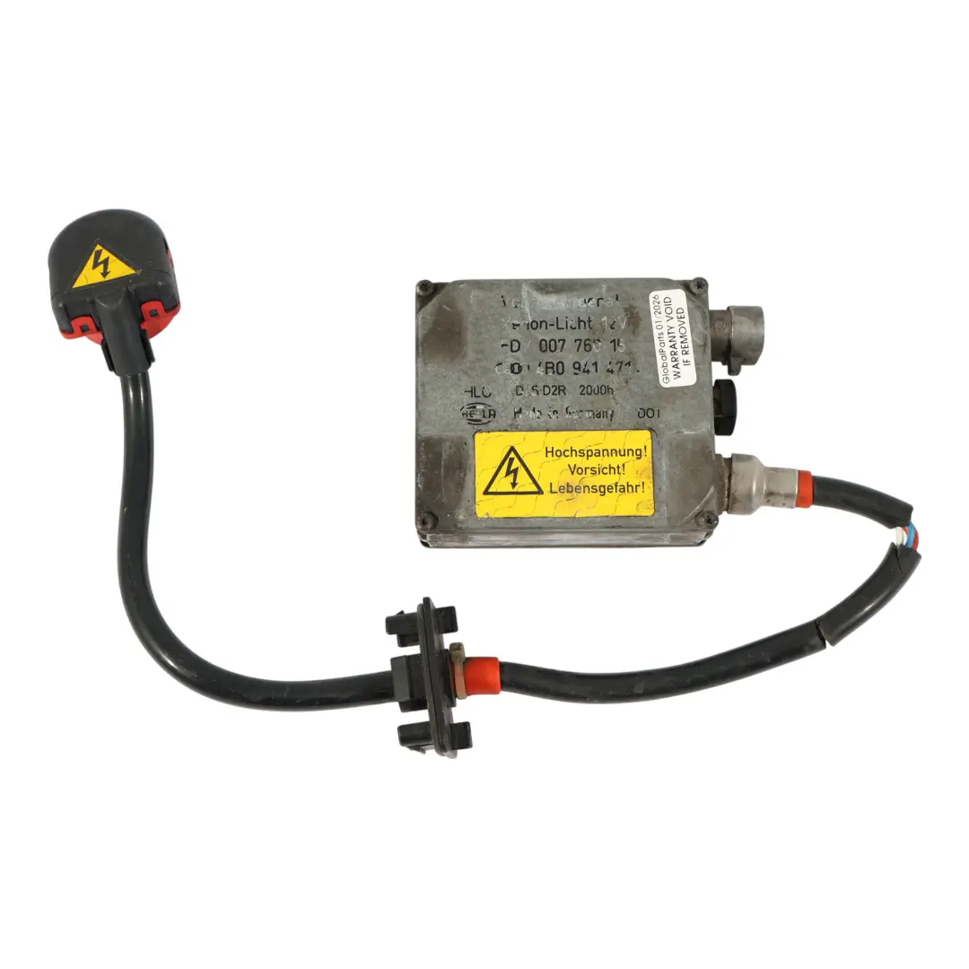 8L A6 C5 Xenon Scheinwerfer Ballast Modul Steuergerät für Audi S3 mit Teilenummer 4B0941471 Audi S3 8L A6 C5 Xenon Scheinwerfer Ballast Modul Steuergerät - SKU 4B0941471 - Teilenummer 4B0941471