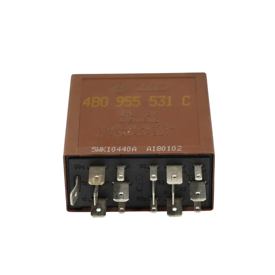 Audi VW Volkswagen Relais De 16 Broches Numéro 389 12V UH2 - SKU 4B0955531C - Numéro de pièce 4B0955531C