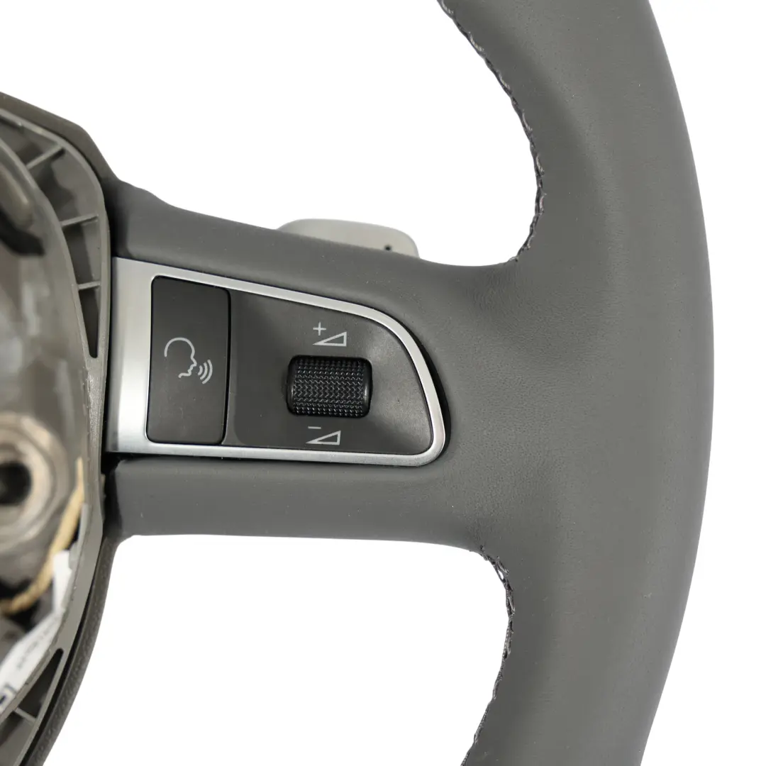Audi A8 D4 Kierownica NOWA Szara Skóra Łopatki - SKU 4E0419091DC-1 - Numer Części 4E0419091DC