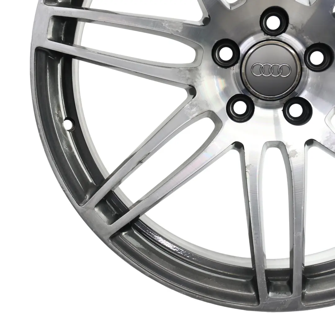 Audi A8 S8 D3 Jante En Alliage Bicolore 20" 9J ET:46 - SKU 4E0601025BE - Numéro de pièce 4E0601025BE