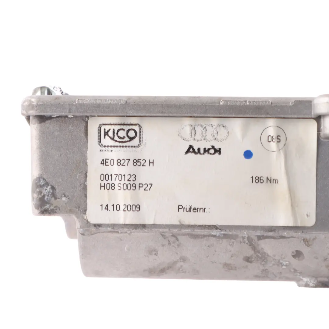 Audi S8 A8 D3 Trunk Lid Tailgate Lock Actuator Motor Central Locking - SKU 4E0827852H - Part number 4E0827852H