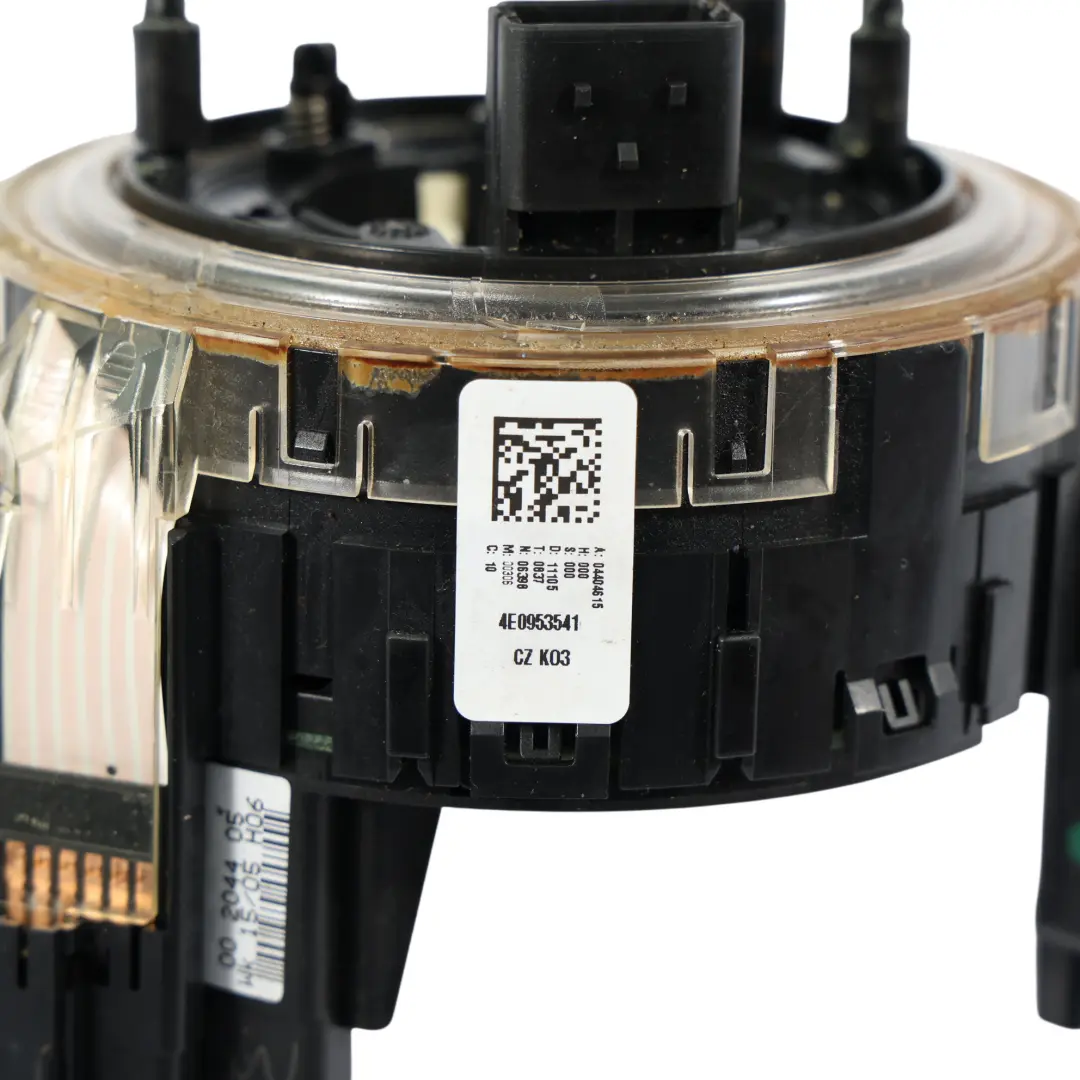 Sensore Angolo Volante Squib Slip Ring per Audi A4 B8 A6 C6 con numero di parte 4E0953541 Audi A4 B8 A6 C6 Sensore Angolo Volante Squib Slip Ring - SKU 4E0953541 - Numero di parte 4E0953541