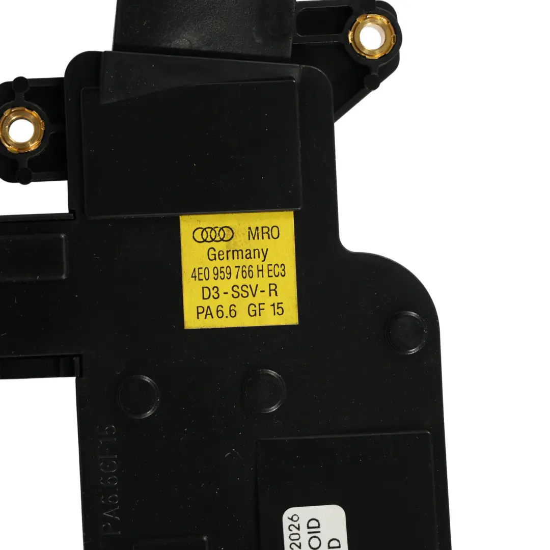 Audi A8 D3 Vordersitz Steuerung Regler Schalter Taste Panel Rechts - SKU 4E0959766H - Teilenummer 4E0959766H