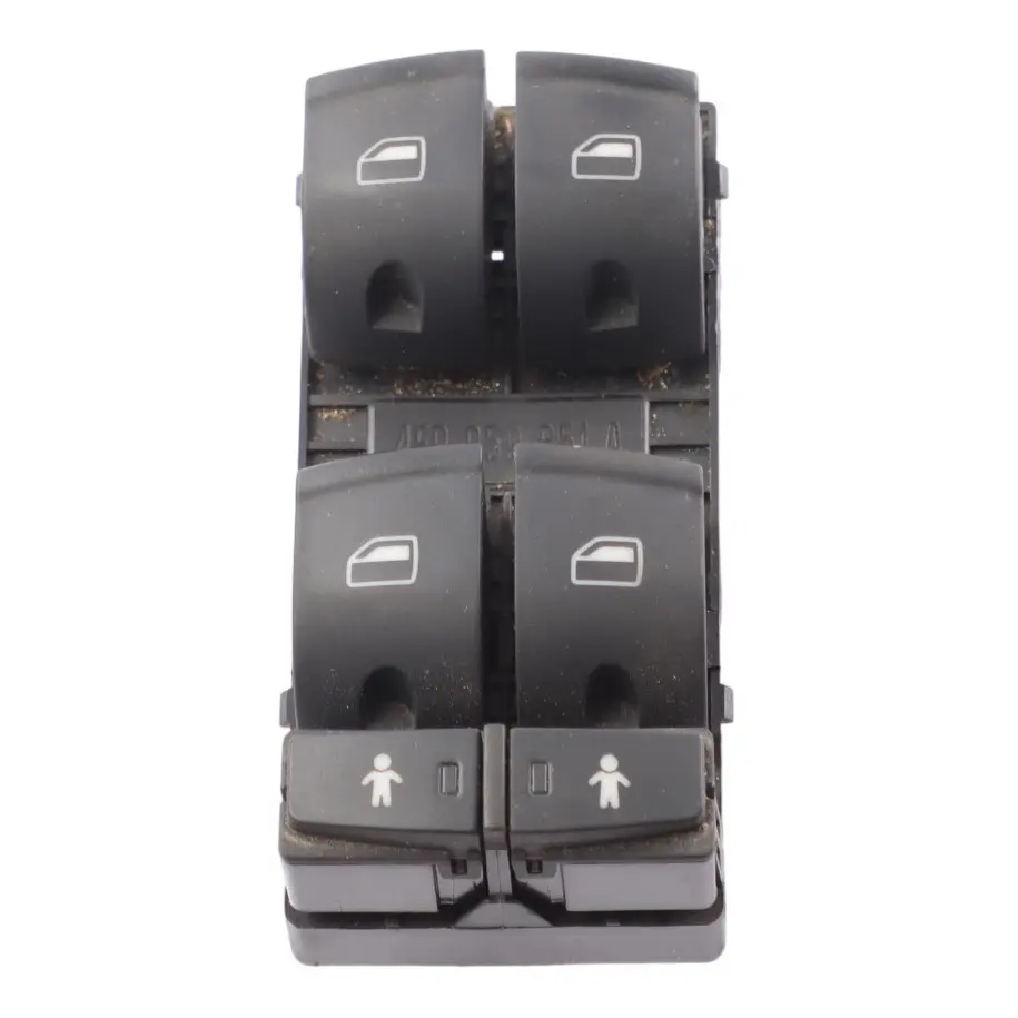 Window Lifter Switch Driver's Side Control Buttons to Audi A3 8P with Part number 4F0959851A Audi A3 8P Window Lifter Switch Driver's Side Control Buttons - SKU 4F0959851A - Part number 4F0959851A