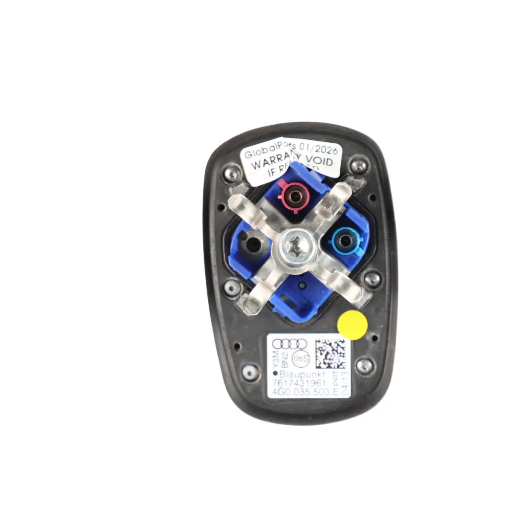 Audi A4 B8 Roof Antenna Shark Fin Volcano Red Metallic - Y3M - SKU 4G0035503E-VRE - Part number 4G0035503E