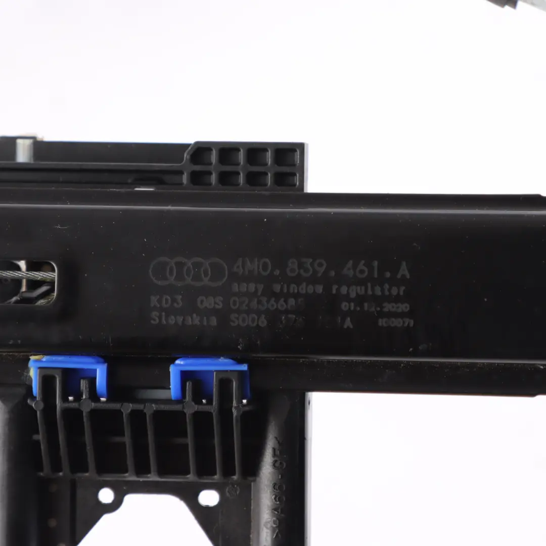 4M Door Window Lifter Regulator Mechanism Rear Left N/S to Audi Q7 with Part number 4H0839461A Audi Q7 4M Door Window Lifter Regulator Mechanism Rear Left N/S - SKU 4H0839461A - Part number 4H0839461A