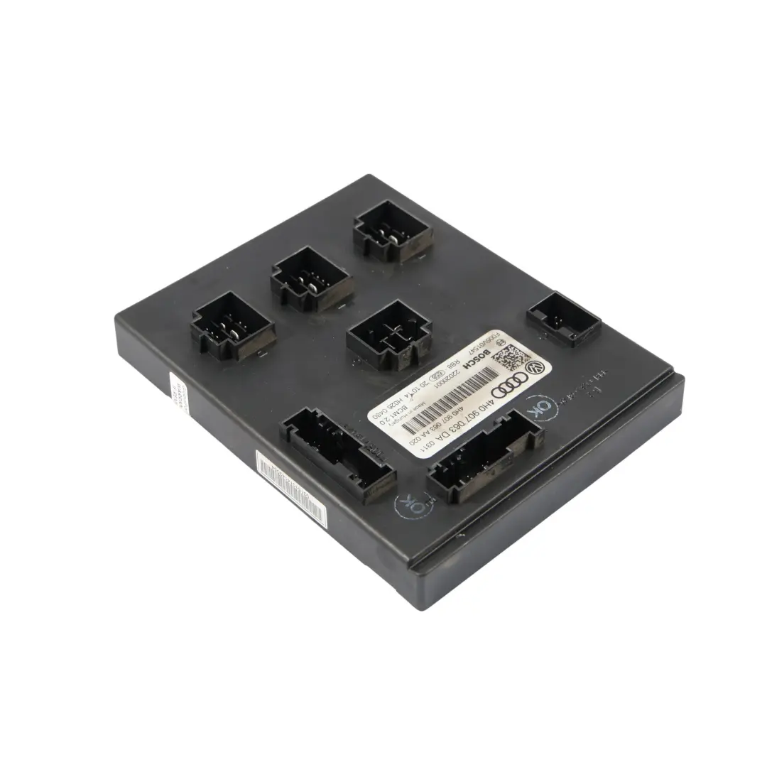 VW Touareg 7P Body Control Comfort Unit Convenience Module BCM1 ECU - SKU 4H0907063DA - Part number 4H0907063DA