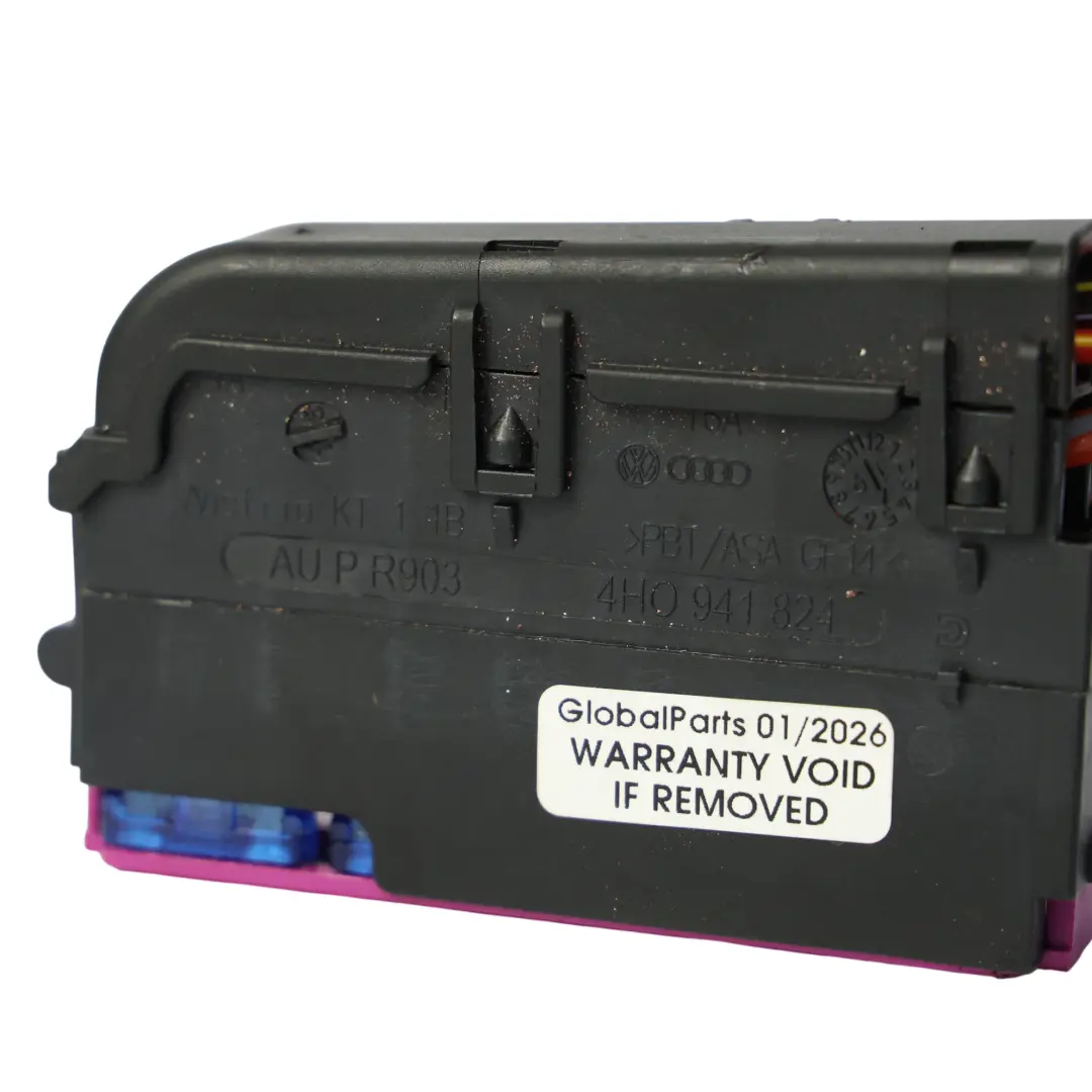 Audi A6 C8 Caja De Fusibles Enchufe De Relé Soporte Unidad Fusibles - SKU 4H0941824 - Número de pieza 4H0941824