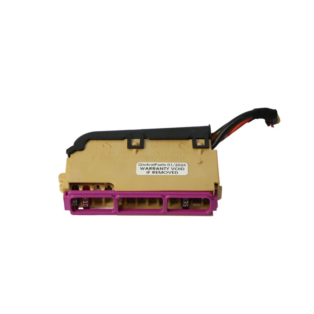 Audi A6 C8 Fuse Box Relay Plug Socket Fuse Unit Holder Bracket - SKU 4H0941824A - Part number 4H0941824A
