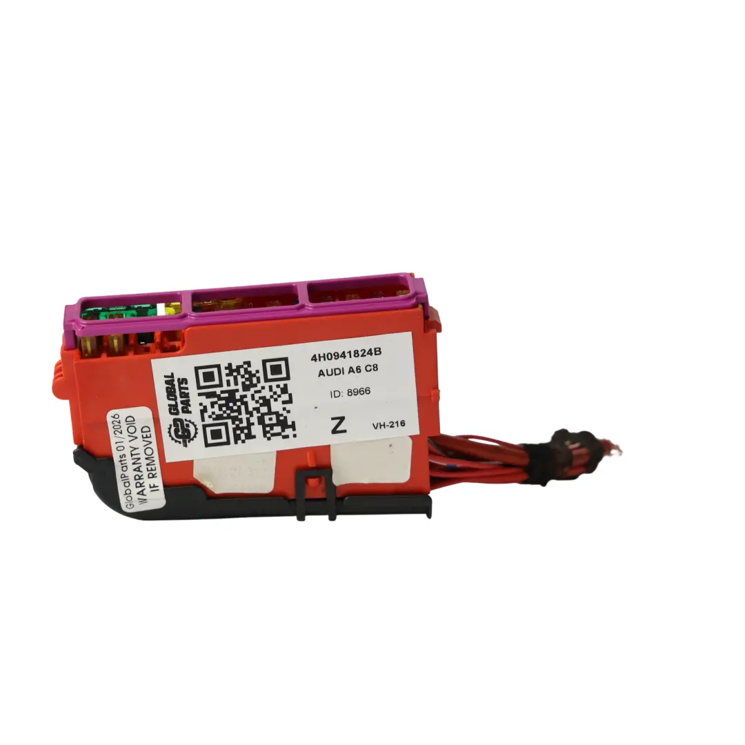 Audi A6 C8 À Fusibles Support De Relais De Fusible - SKU 4H0941824B - Numéro de pièce 4H0941824B