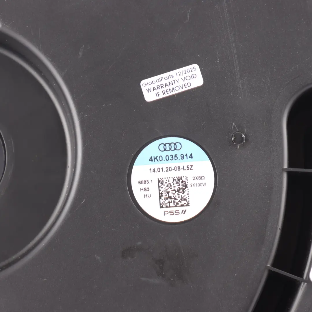 Audi A6 C8 Tylny Głośnik Subwoofer Bang Olufsen - SKU 4K0035914 - Numer Części 4K0035914
