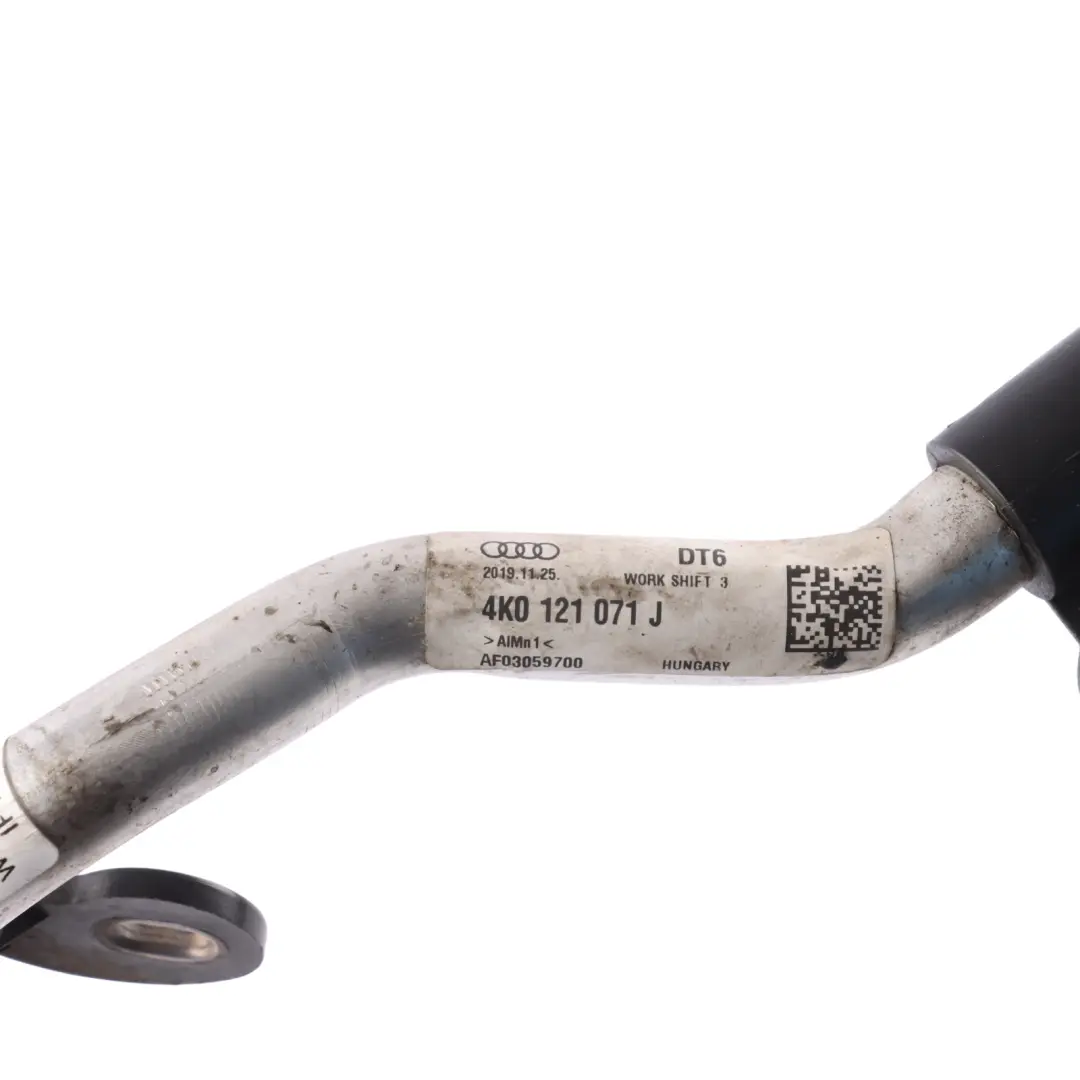 Audi A6 C8 Engine Coolant Hose Pipe Water Line Cooling - SKU 4K0121071J - Part number 4K0121071J