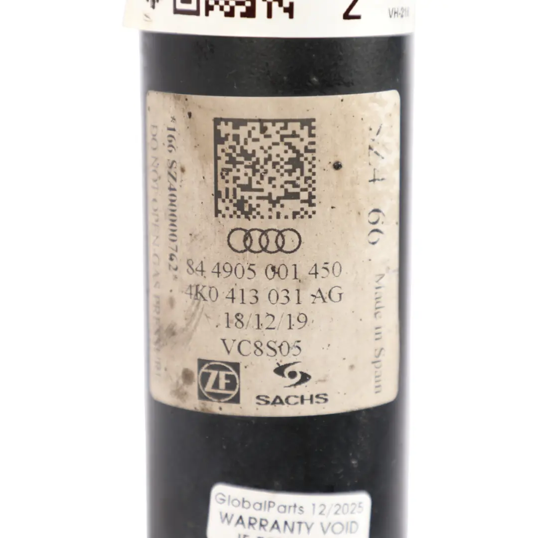 Audi A6 C8 Front Suspension Shock Absorber Damper Right O/S - SKU 4K0413031AG - Part number 4K0413031AG