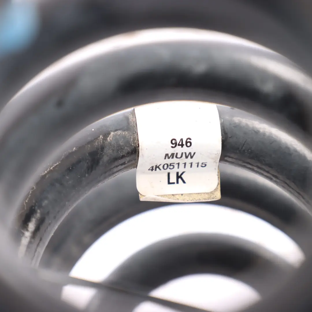 Audi A6 C8 Rear Suspension Coil Leaf Spring Left Right N/O/S Set - SKU 4K0511115LK - Part number 4K0511115LK