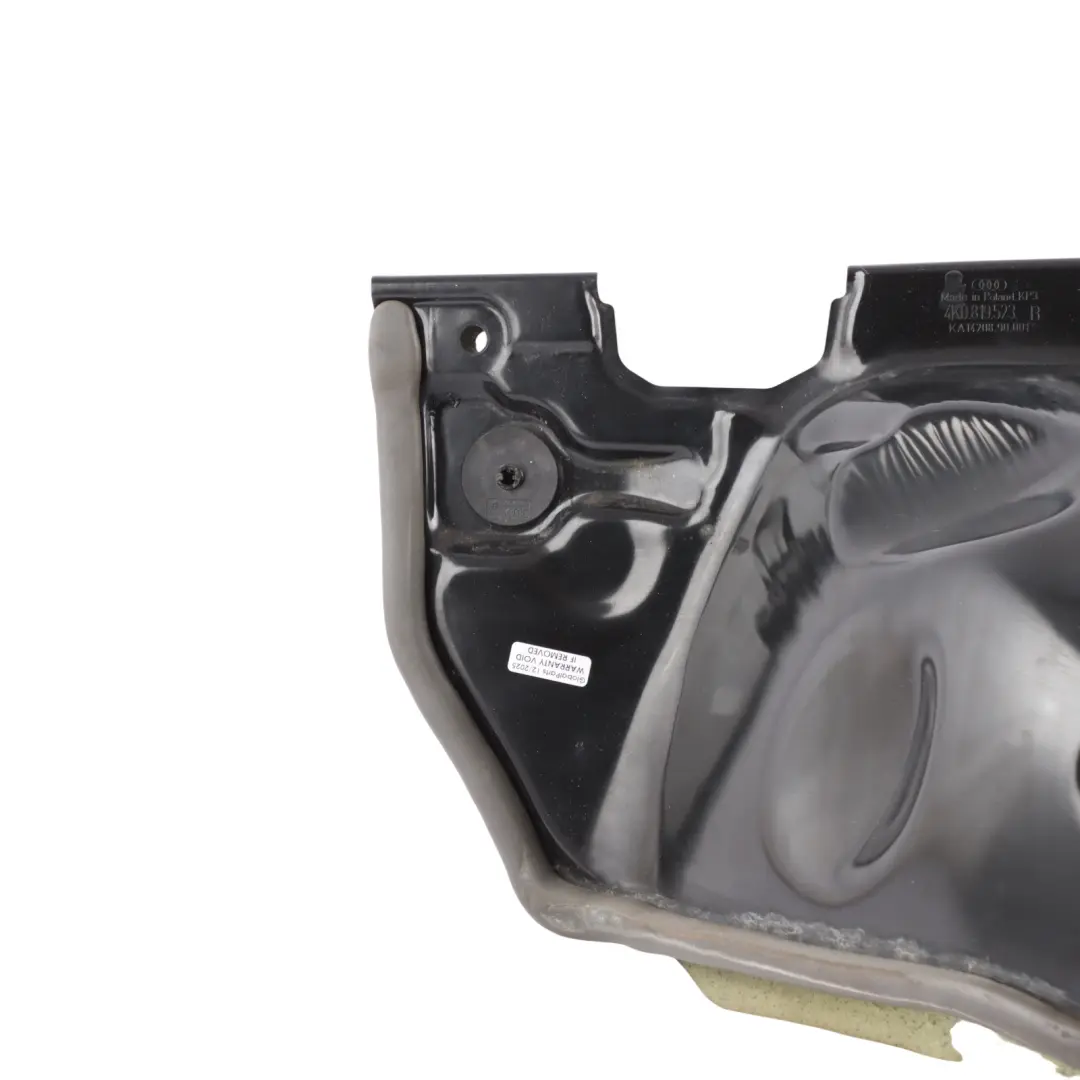 Bulk Head Heat Shield Cover Plate to Audi A6 C8 with Part number 4K0819523B Audi A6 C8 Bulk Head Heat Shield Cover Plate - SKU 4K0819523B - Part number 4K0819523B