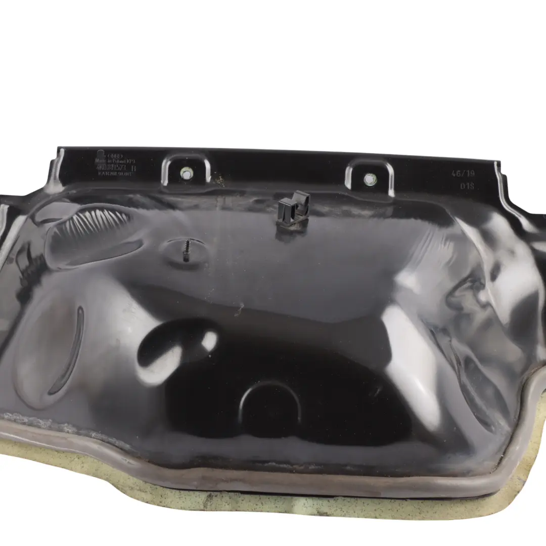 Bulk Head Heat Shield Cover Plate to Audi A6 C8 with Part number 4K0819523B Audi A6 C8 Bulk Head Heat Shield Cover Plate - SKU 4K0819523B - Part number 4K0819523B