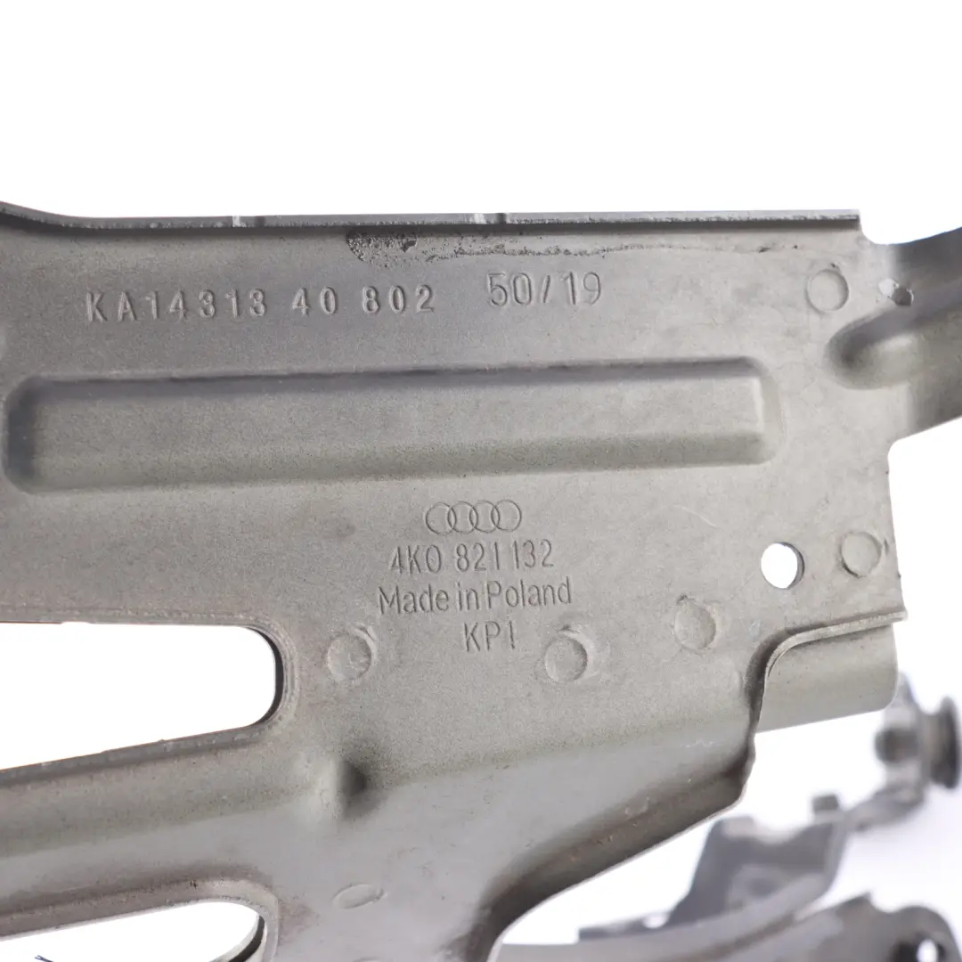 Audi A6 C8 Wing Fender Bracket Holder Brace Front Right O/S Vesuvius Grey - X7J - SKU 4K0821132-VES - Part number 4K0821132