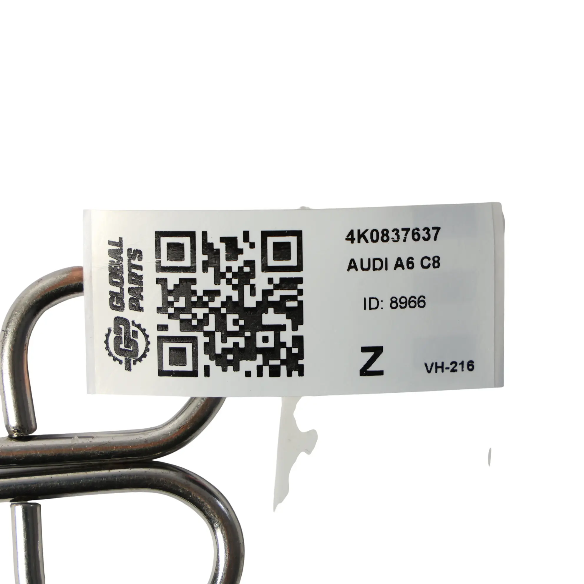 Audi A6 C8 Osłona Trójkąt Drzwi Przednich Lewych Czarny 4K0837637