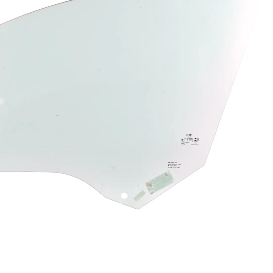 Cristal Ventana Puerta Lateral Delantero Izquierdo AS2 para Audi A6 C8 con número de pieza 4K0845201 Audi A6 C8 Cristal Ventana Puerta Lateral Delantero Izquierdo AS2 - SKU 4K0845201 - Número de pieza 4K0845201