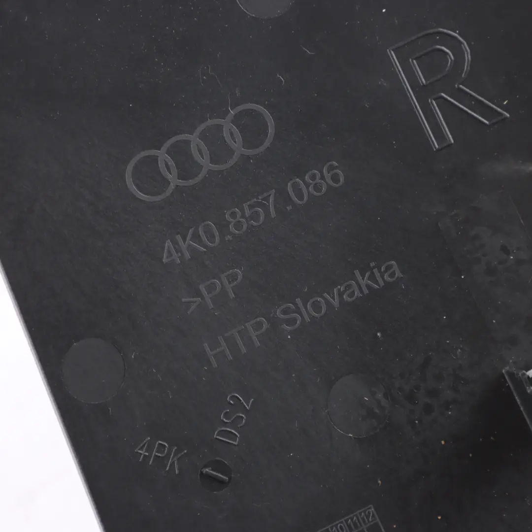 Audi A6 C8 Cruscotto Fine Trim Cover Cap Anteriore Destro Side - SKU 4K0857086 - Numero di parte 4K0857086