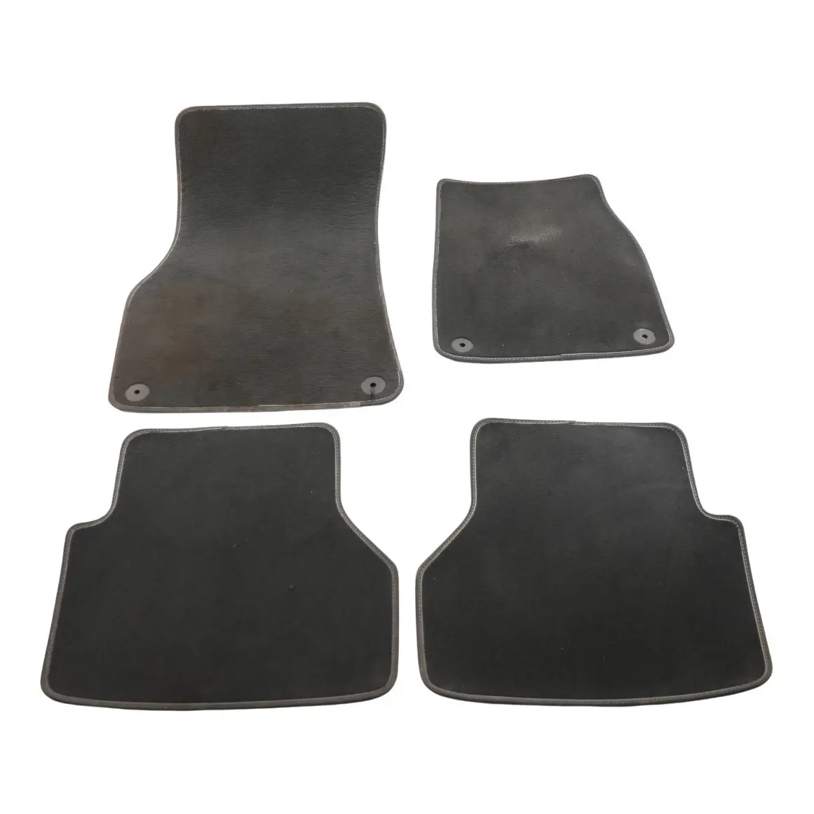 Audi A6 C7 Front Rear Floor Carpet Mat Velour Left Right Set Kit 4X 4K0864450