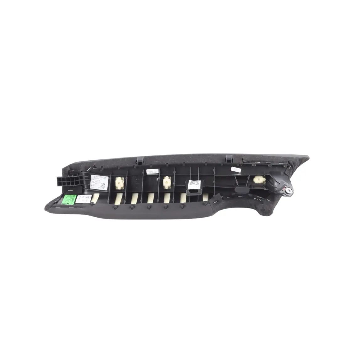 Audi A6 C8 Rear Seat Material Side Cover Trim Right O/S Black Soul - SKU 4K0885704T - Part number 4K0885704T