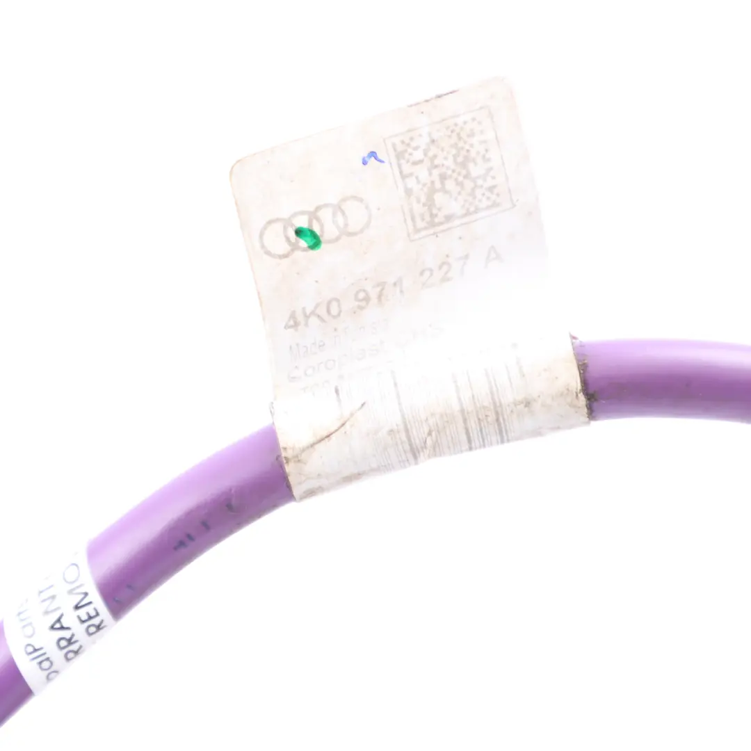 4K Battery Positive Wiring Harness Voltage Converter to Audi A6 C8 with Part number 4K0971227A Audi A6 C8 4K Battery Positive Wiring Harness Voltage Converter - SKU 4K0971227A - Part number 4K0971227A