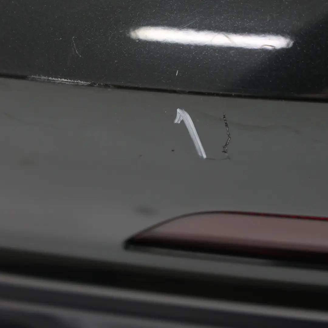 Audi A6 C8 Saloon Rear Bumper Trim Panel Covering Phantom Black - Z9Y - SKU 4K5807067H-PHB - Part number 4K5807067H