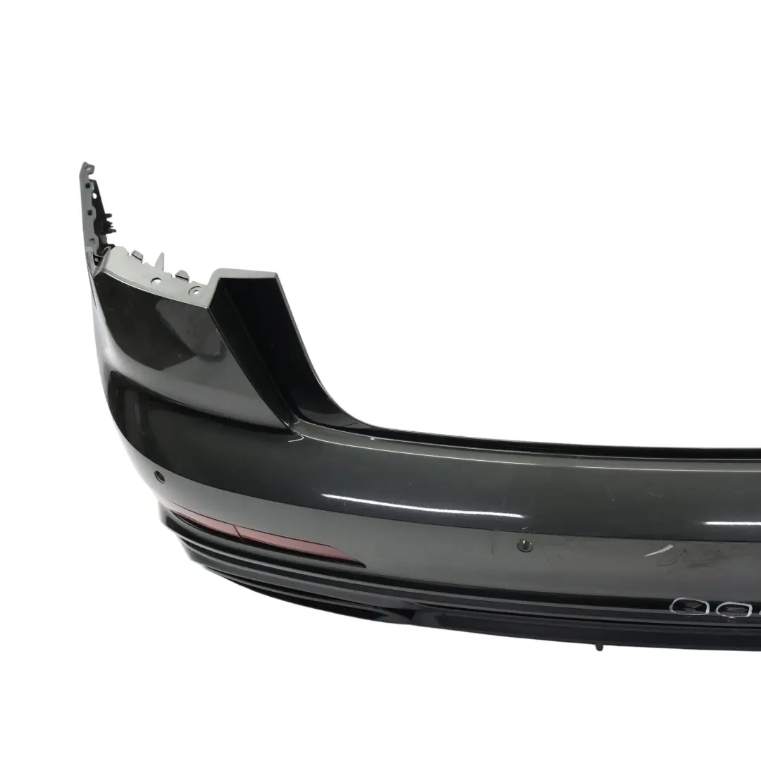 Audi A6 C8 Saloon Rear Bumper Trim Panel Covering Phantom Black - Z9Y - SKU 4K5807067H-PHB - Part number 4K5807067H
