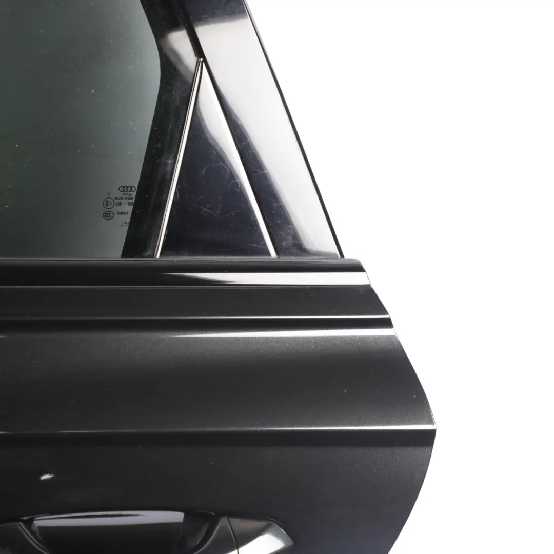 Door Left N/S Covering Vesuvius Grey Metallic - X7J to Audi A6 C8 Rear with Part number 4K5833051A Audi A6 C8 Rear Door Left N/S Covering Vesuvius Grey Metallic - X7J - SKU 4K5833051A-VES - Part number 4K5833051A