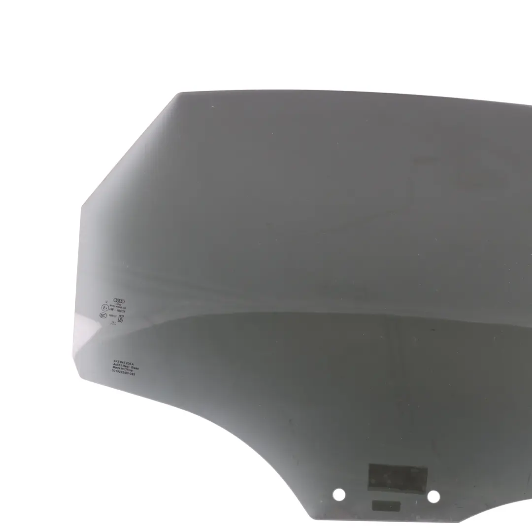Audi A6 C8 Vitre Porte Latérale Arrière Droite Côté Teintée AS3 - SKU 4K5845206A - Numéro de pièce 4K5845206A