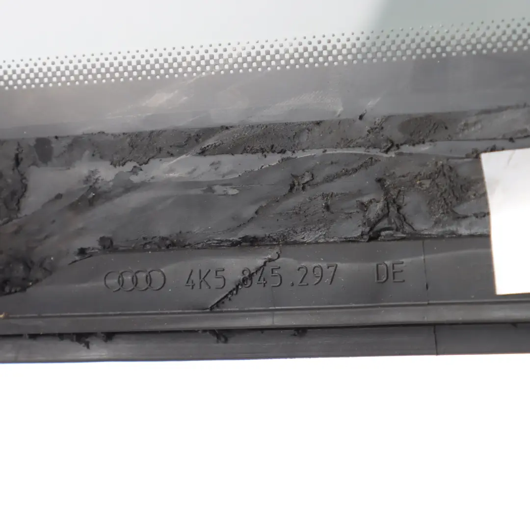 Audi A6 C8 Side Door Window Quarter Glass Rear Left N/S AS3 Tinted - SKU 4K5845297E - Part number 4K5845297E