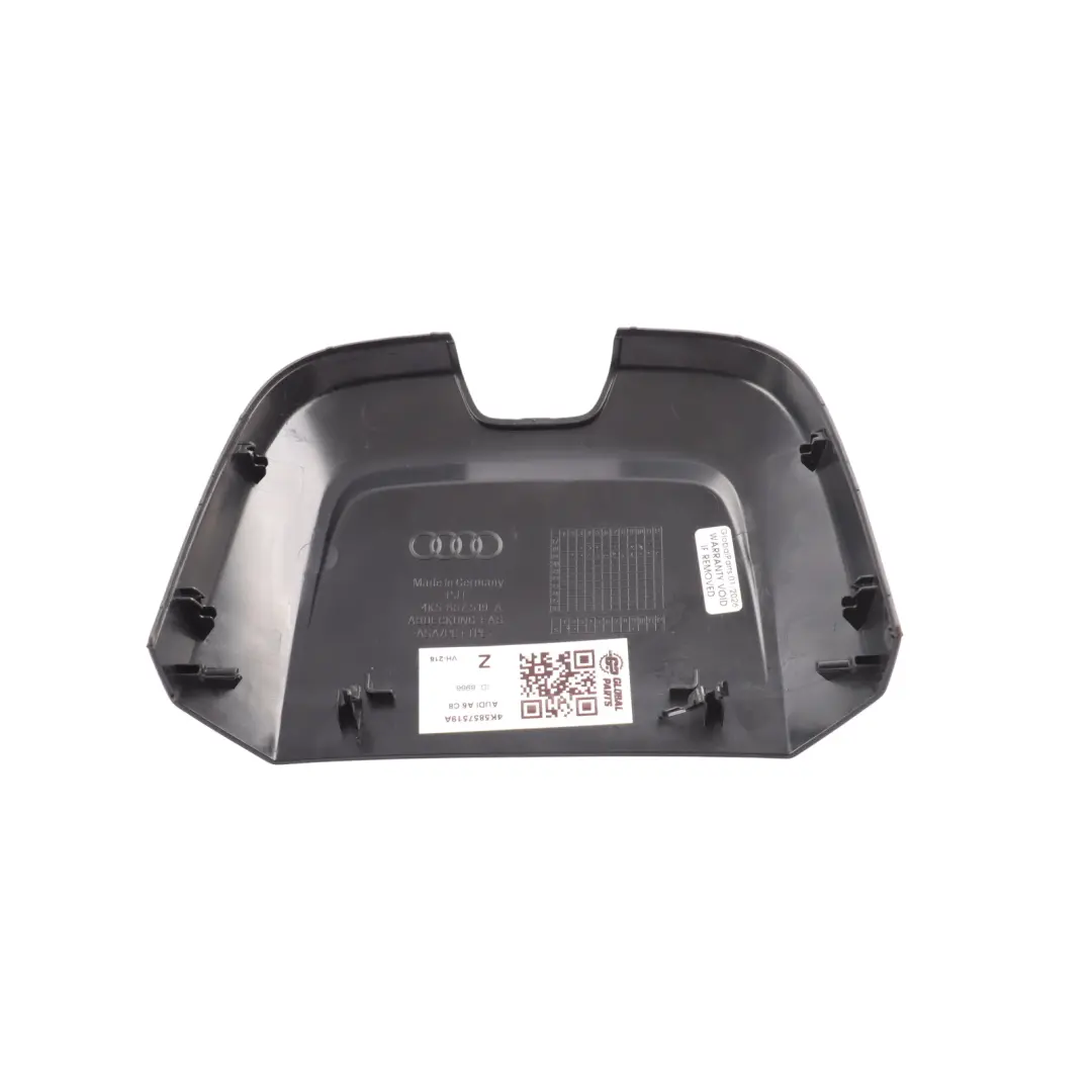 Audi A6 C8 Rückspiegel Surround Trim Seele Schwarz - SKU 4K5857519A - Teilenummer 4K5857519A