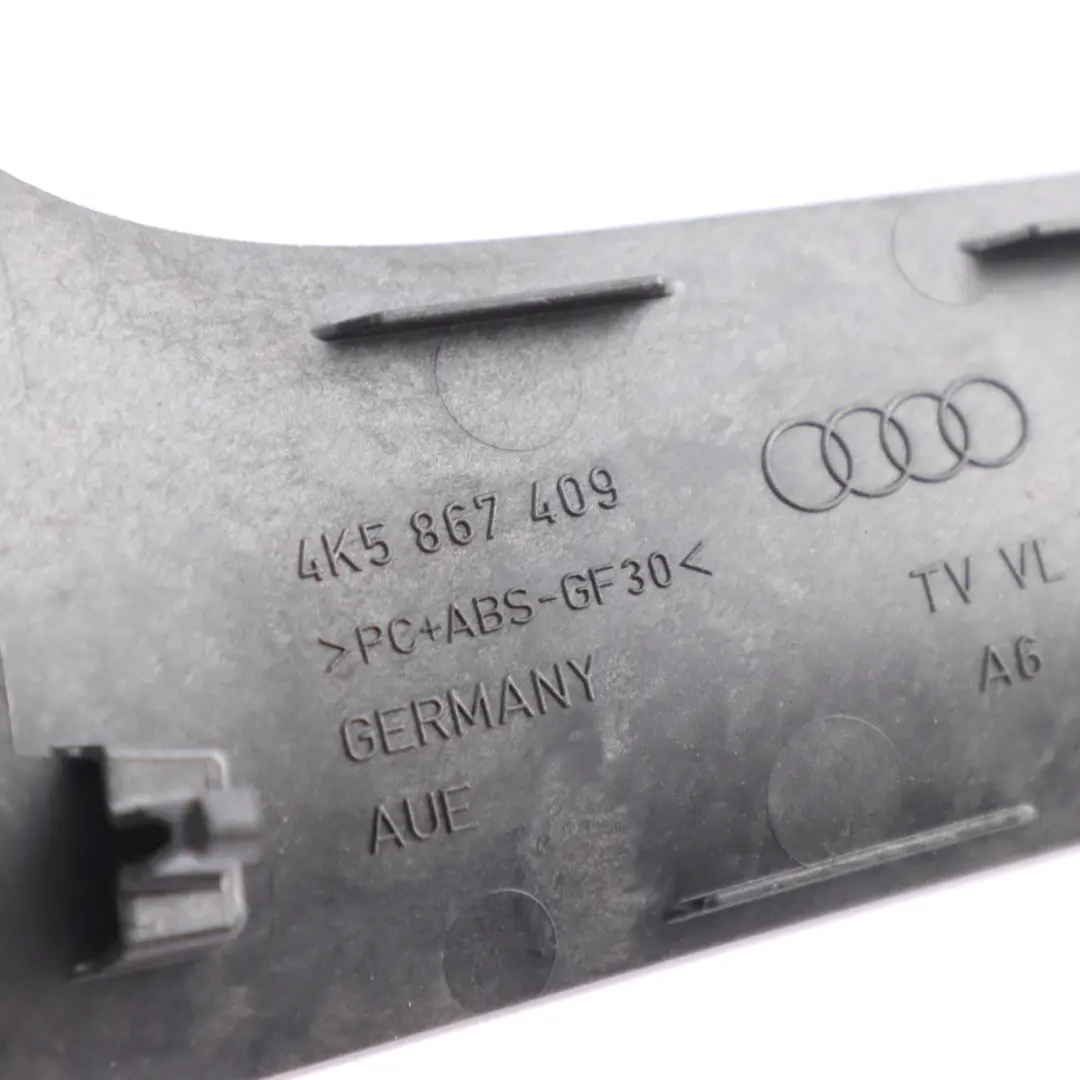 Audi A6 C8 Door Card Trim Cover Panel Alu Matt Front Left N/S - SKU 4K5867409 - Part number 4K5867409