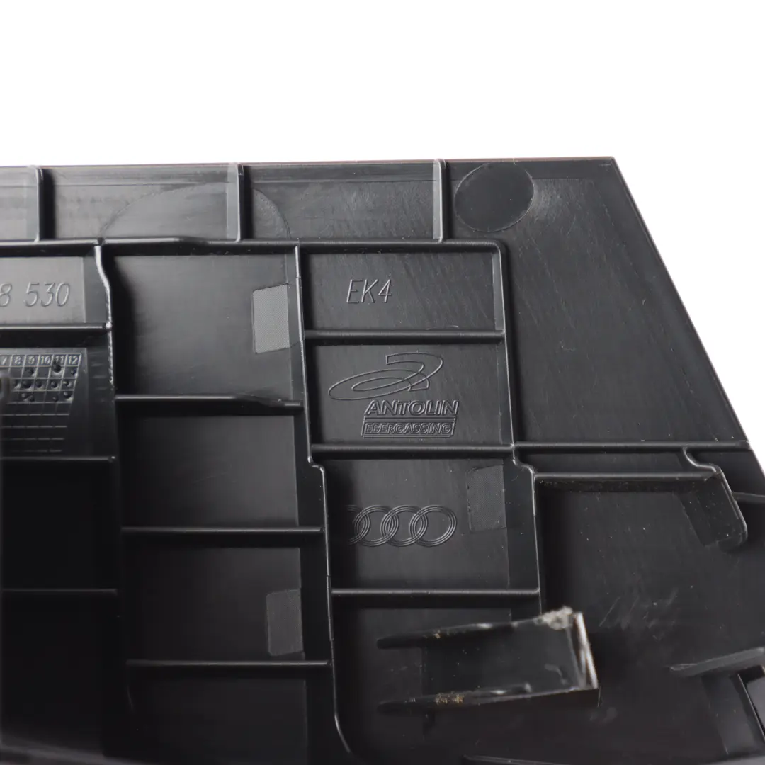 Audi A6 C8 Trim Plate For Seat Belt Guide Rear Right O/S Black - SKU 4K5868530 - Part number 4K5868530