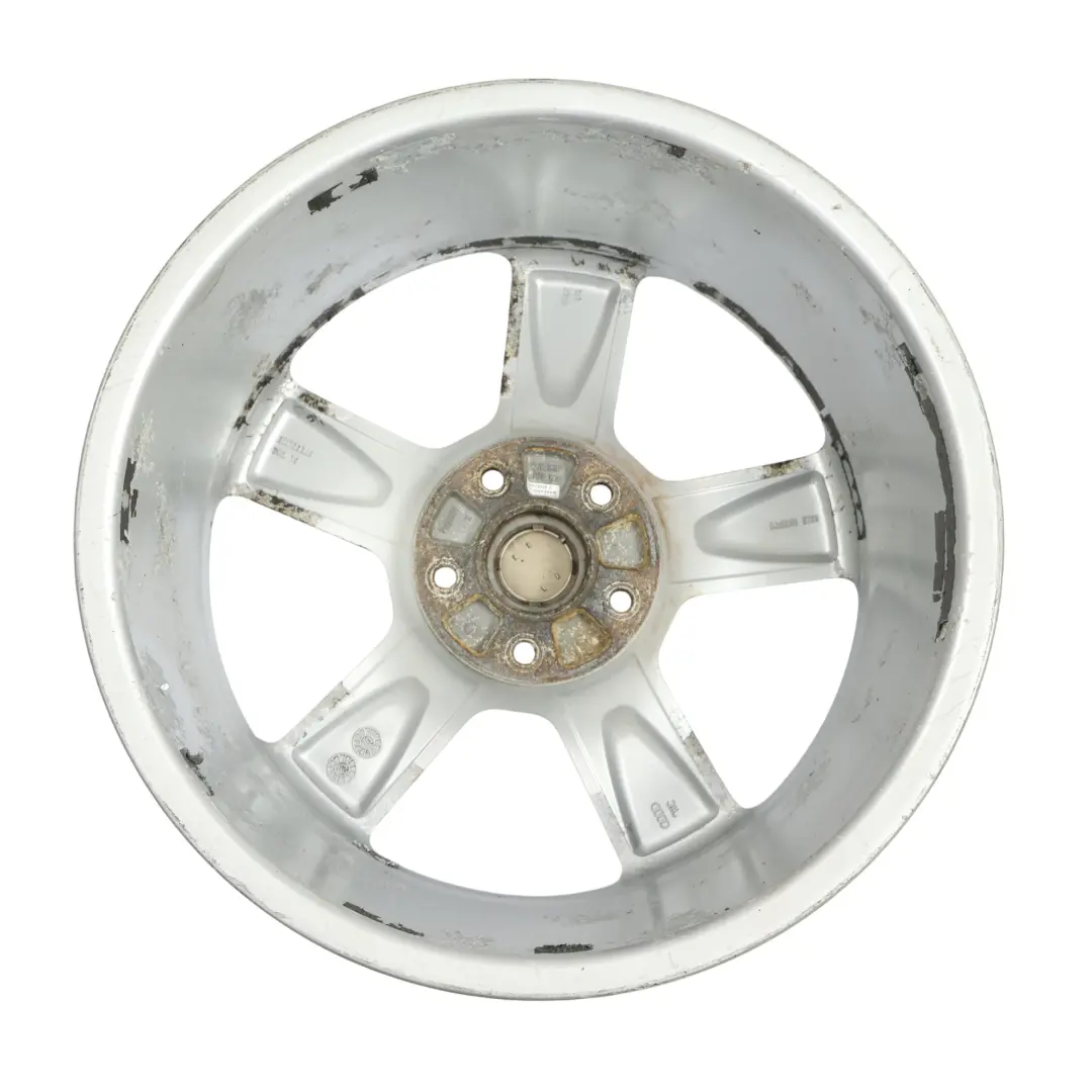Audi Q7 4L Silver Wheel Alloy Rim 20" 9J ET:60 Star Spoke - SKU 4L0601025H-3 - Part number 4L0601025H