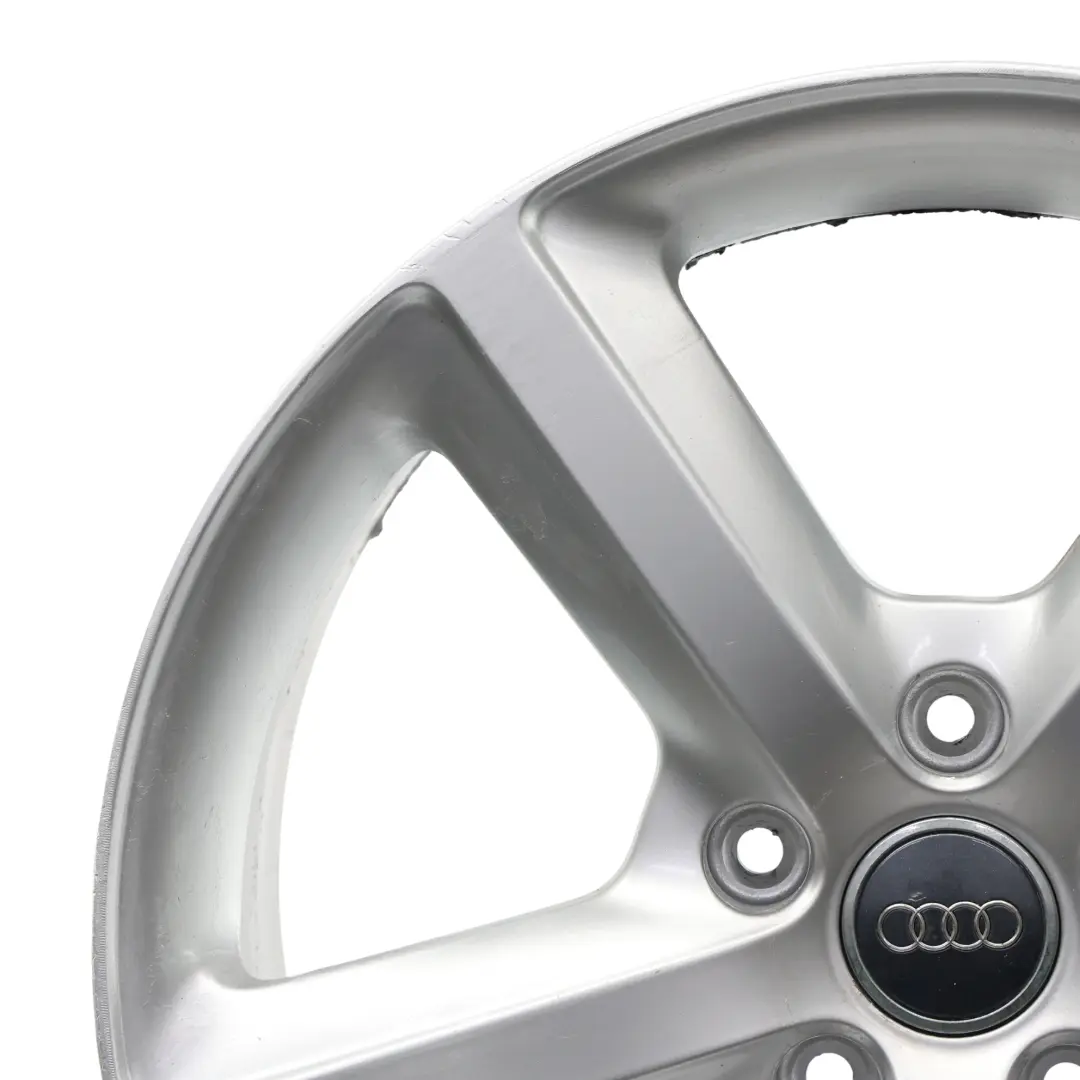 Audi Q7 4L Silver Wheel Alloy Rim 20" 9J ET:60 Star Spoke - SKU 4L0601025H-3 - Part number 4L0601025H