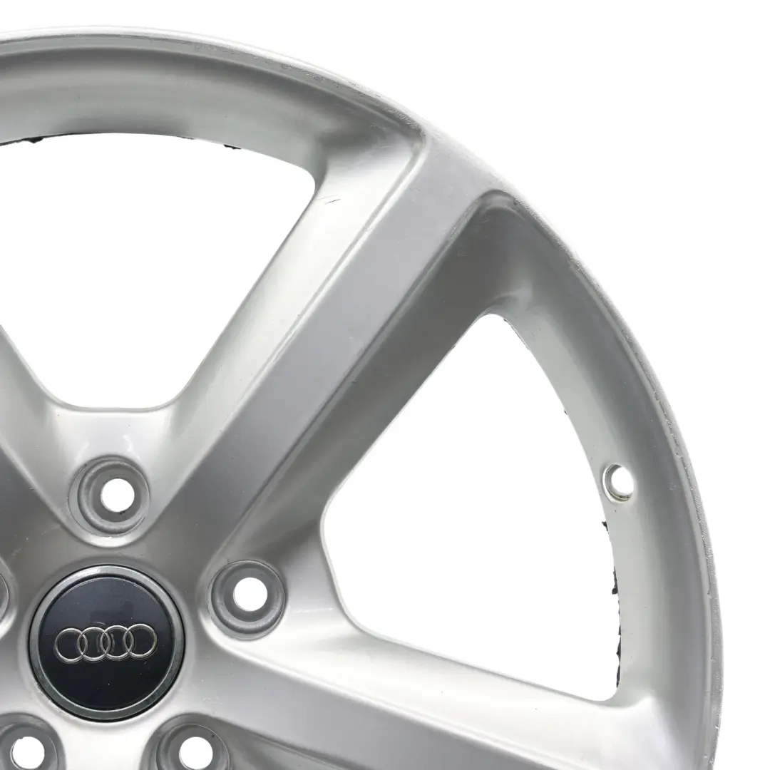 Alloy Rim 20" 9J ET:60 Star Spoke to Audi Q7 4L Silver Wheel with Part number 4L0601025H Audi Q7 4L Silver Wheel Alloy Rim 20" 9J ET:60 Star Spoke - SKU 4L0601025H-3 - Part number 4L0601025H