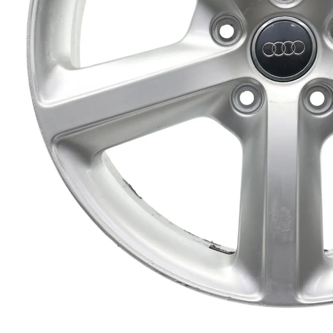 Audi Q7 4L Silver Wheel Alloy Rim 20" 9J ET:60 Star Spoke - SKU 4L0601025H-3 - Part number 4L0601025H