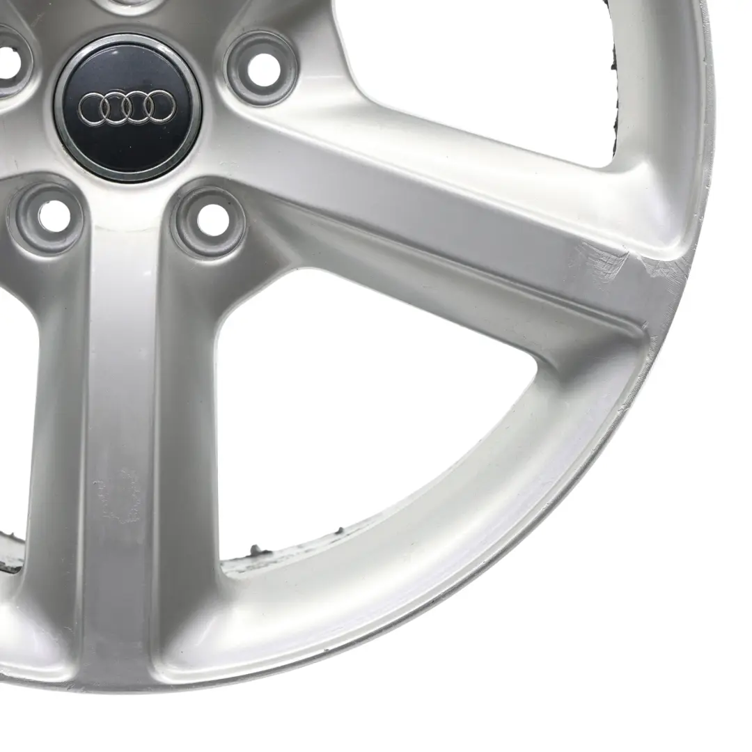Audi Q7 4L Silver Wheel Alloy Rim 20" 9J ET:60 Star Spoke - SKU 4L0601025H-3 - Part number 4L0601025H