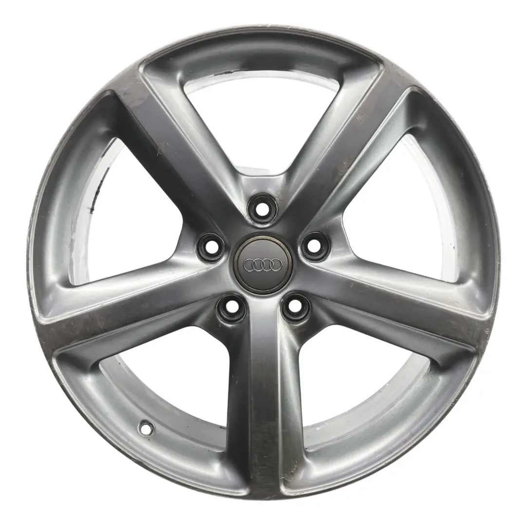 Grey Wheel Alloy Rim 20" 9J ET:60 Star Spoke to Audi Q7 4L with Part number 4L0601025H Audi Q7 4L Grey Wheel Alloy Rim 20" 9J ET:60 Star Spoke - SKU 4L0601025H-6 - Part number 4L0601025H