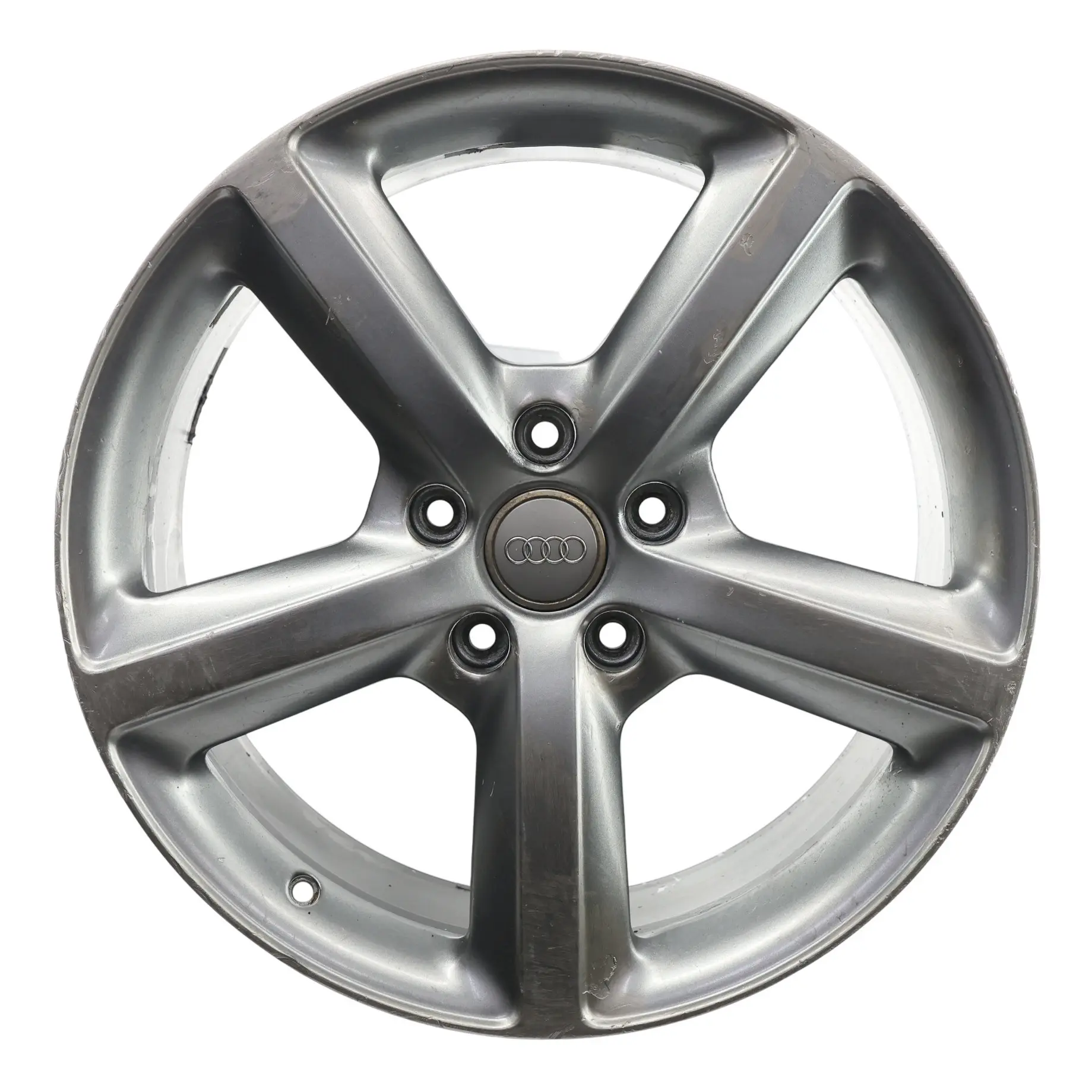 Llanta De Aleación Gris Audi Q7 4L 20" 9J ET:60 Star Spoke 4L0601025H