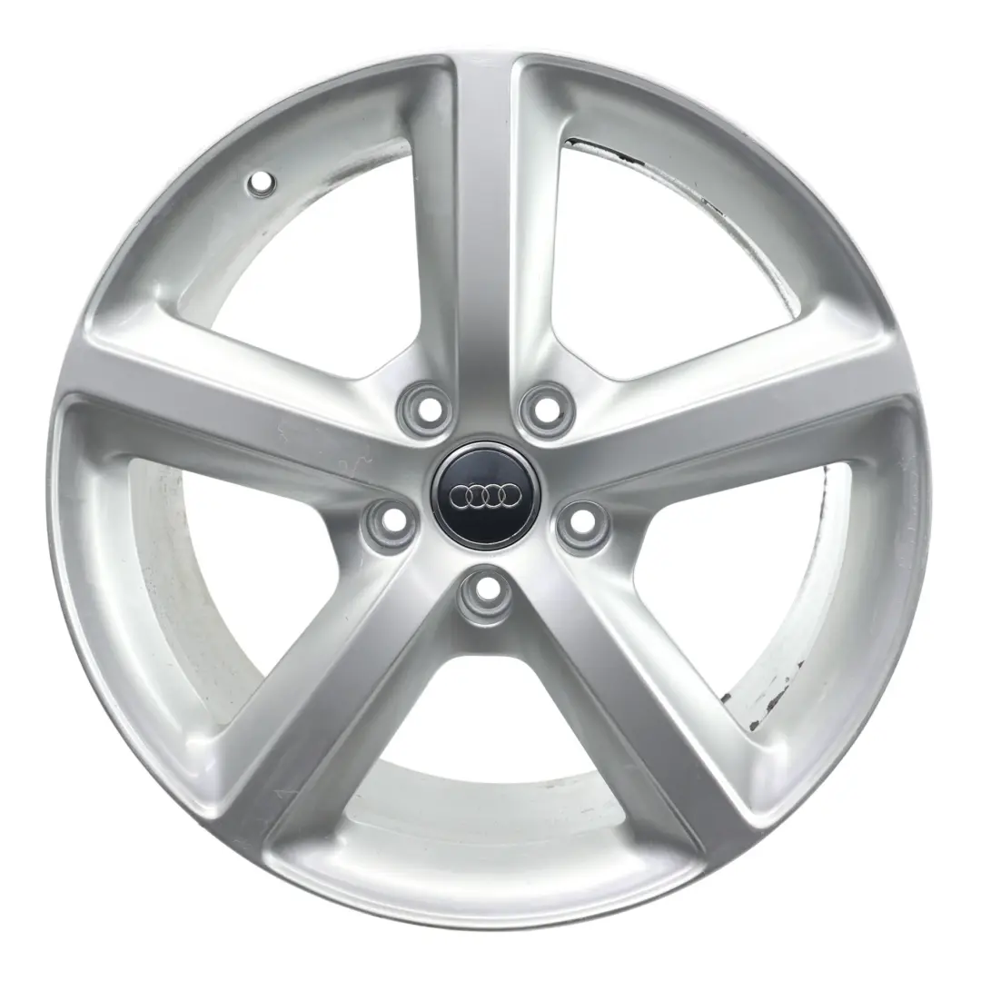 Audi Q7 4L Silver Wheel Alloy Rim 20" 9J ET:60 Star Spoke - SKU 4L0601025H-7 - Part number 4L0601025H