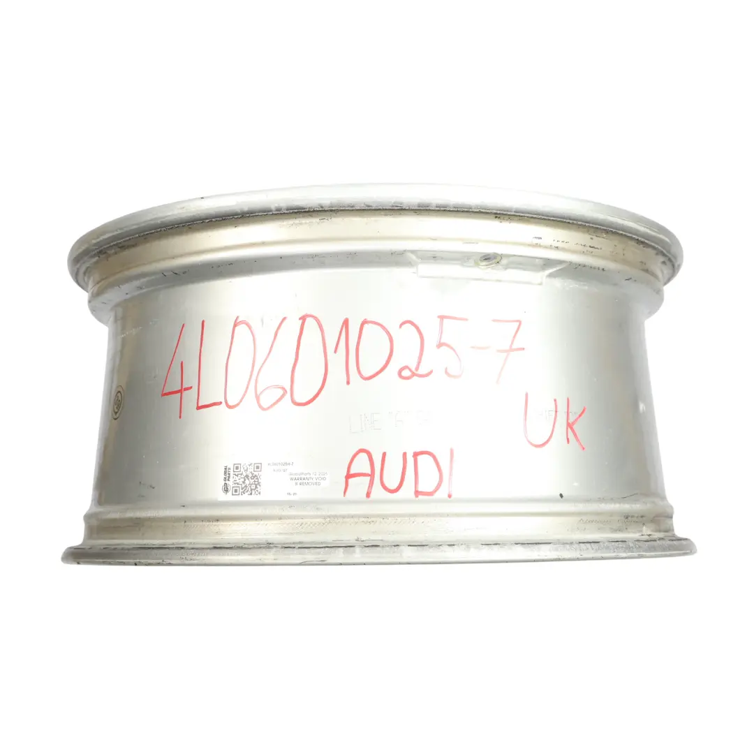 Audi Q7 4L Silver Wheel Alloy Rim 20" 9J ET:60 Star Spoke - SKU 4L0601025H-7 - Part number 4L0601025H