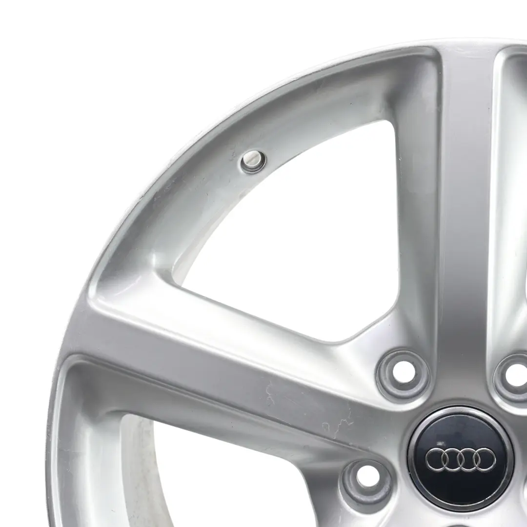 Audi Q7 4L Silver Wheel Alloy Rim 20" 9J ET:60 Star Spoke - SKU 4L0601025H-7 - Part number 4L0601025H