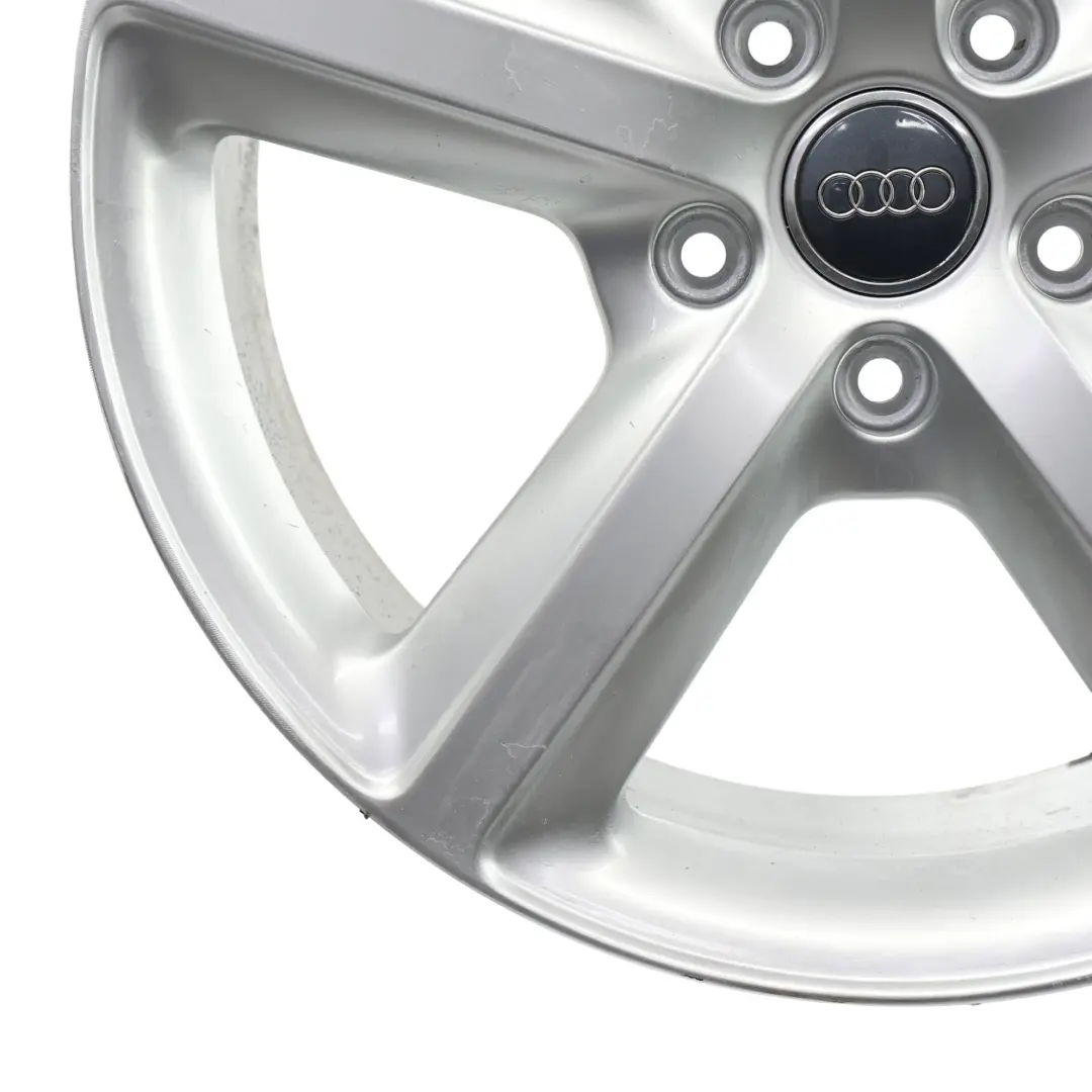 Audi Q7 4L Silver Wheel Alloy Rim 20" 9J ET:60 Star Spoke - SKU 4L0601025H-7 - Part number 4L0601025H