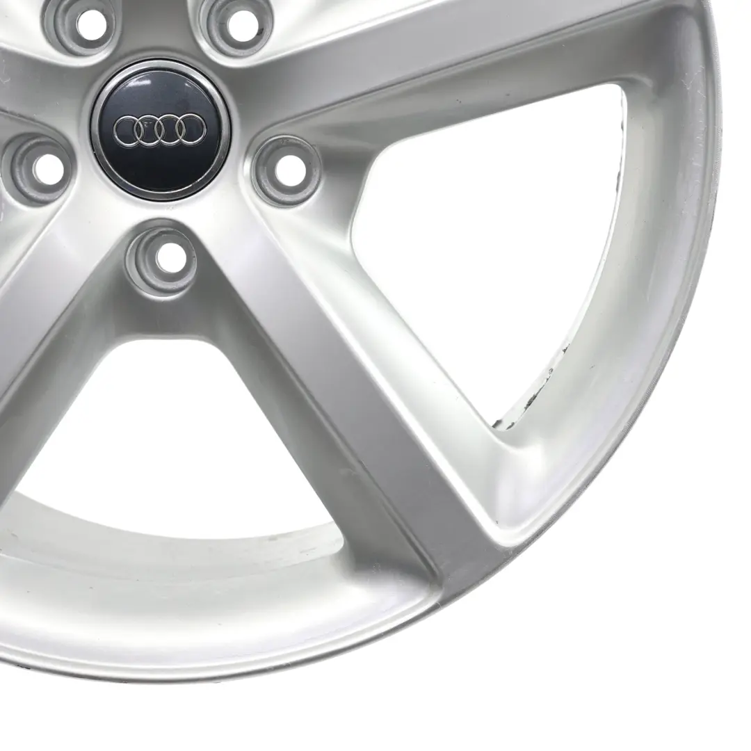 Audi Q7 4L Silver Wheel Alloy Rim 20" 9J ET:60 Star Spoke - SKU 4L0601025H-7 - Part number 4L0601025H