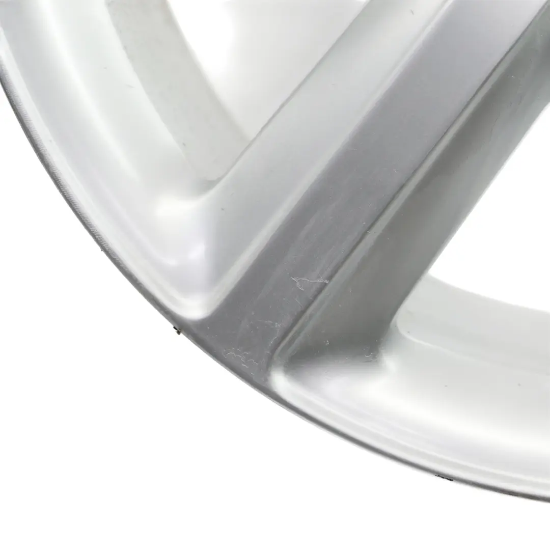 Audi Q7 4L Silver Wheel Alloy Rim 20" 9J ET:60 Star Spoke - SKU 4L0601025H-7 - Part number 4L0601025H